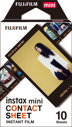 Instax mini film Contact sheet verpakking voorkant
