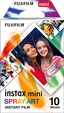 instax mini film spray art voorkant