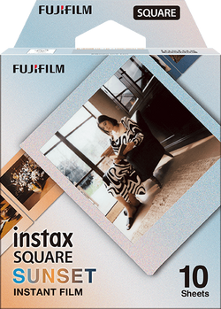 instax square film sunset voorkant