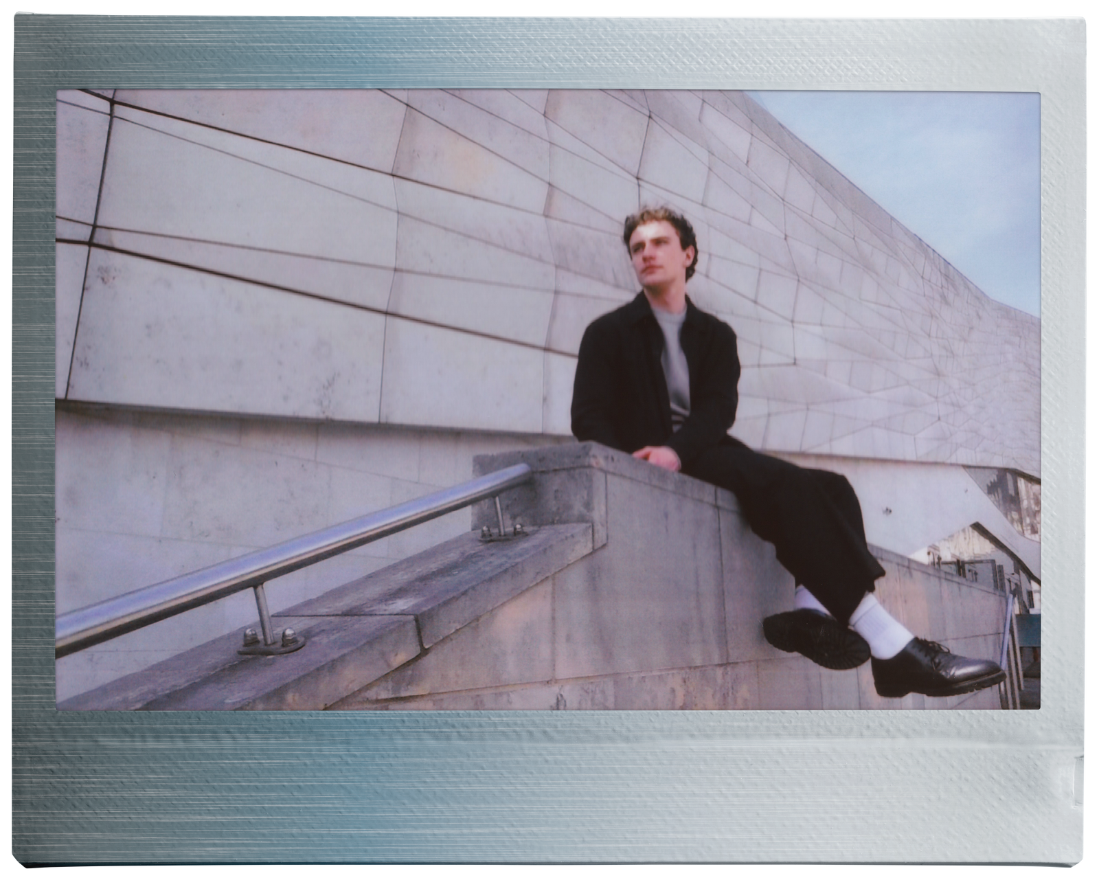 instax WIDE Brushed Metallics voorbeeldfoto