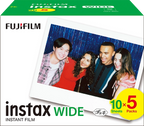 instax™ WIDE film vijftig pak, 5x10 foto's, vooraanzicht verpakking