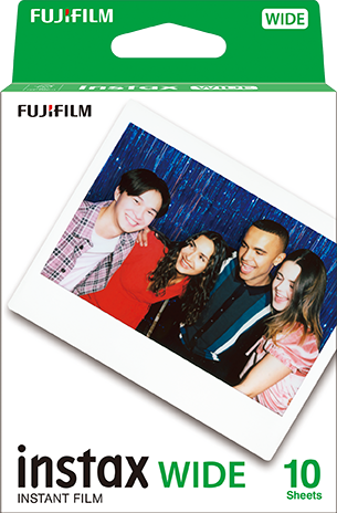 instax™ WIDE film enkelpak, 1x10 foto's, voorkant verpakking