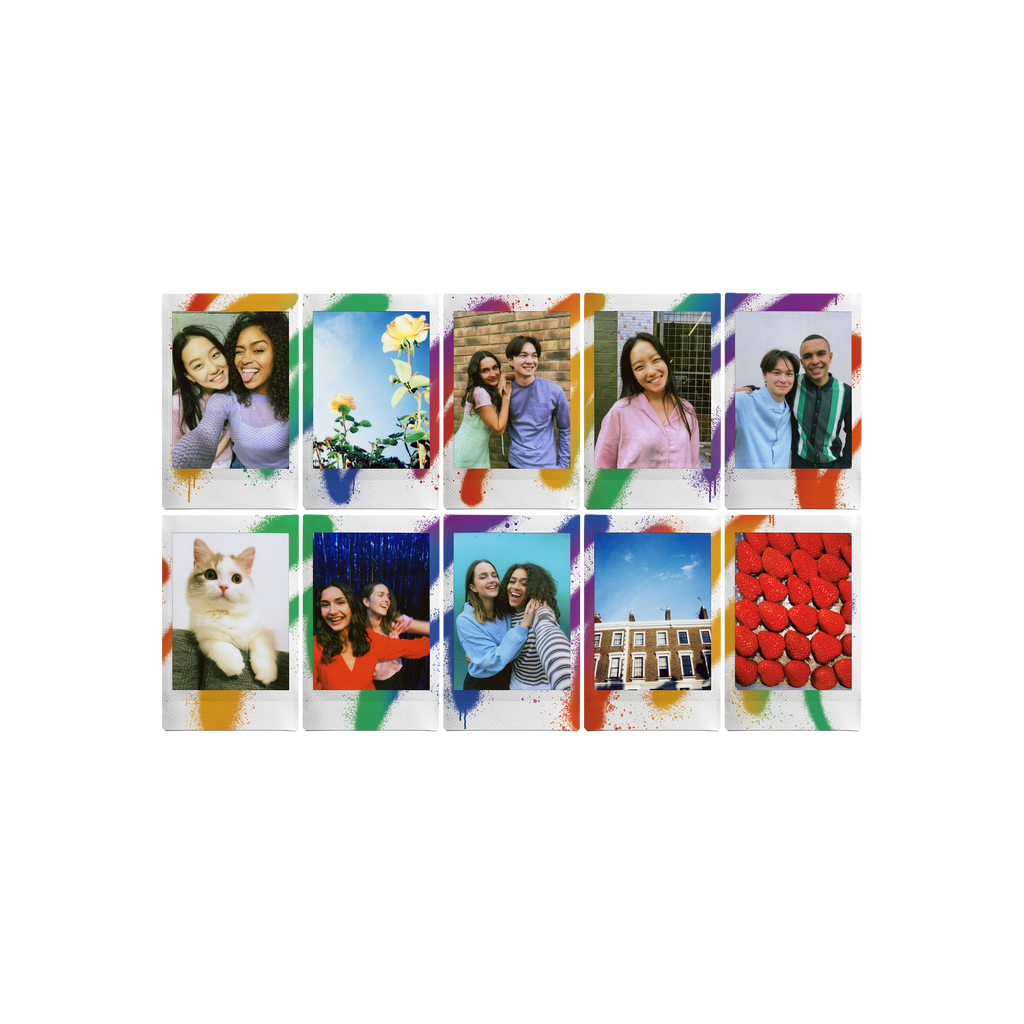 instax™ mini film Spray Art