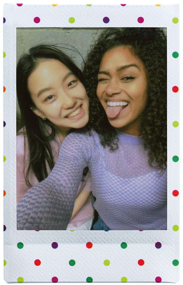 instax mini Candy Pop voorbeeldfoto