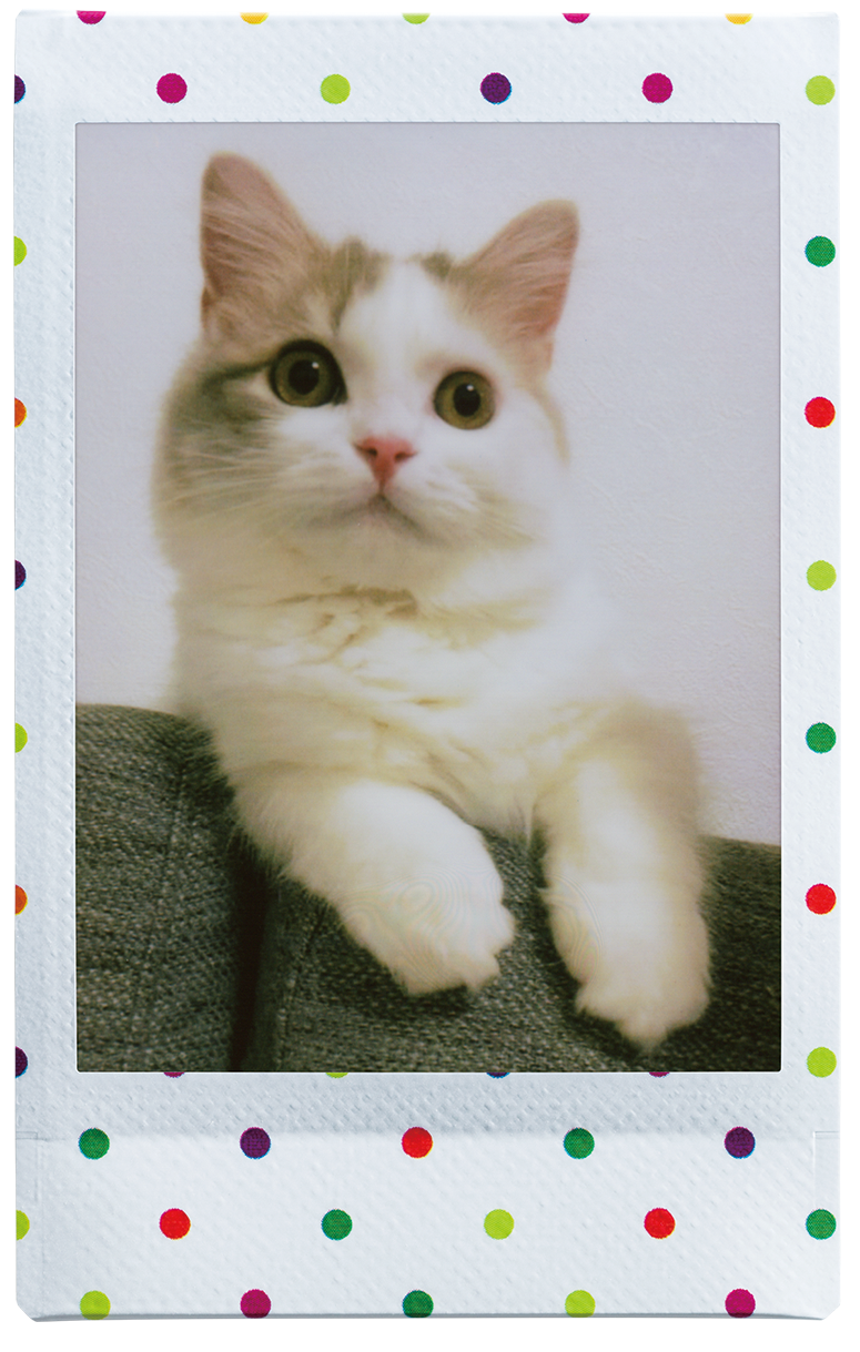 instax mini Candy Pop voorbeeldfoto