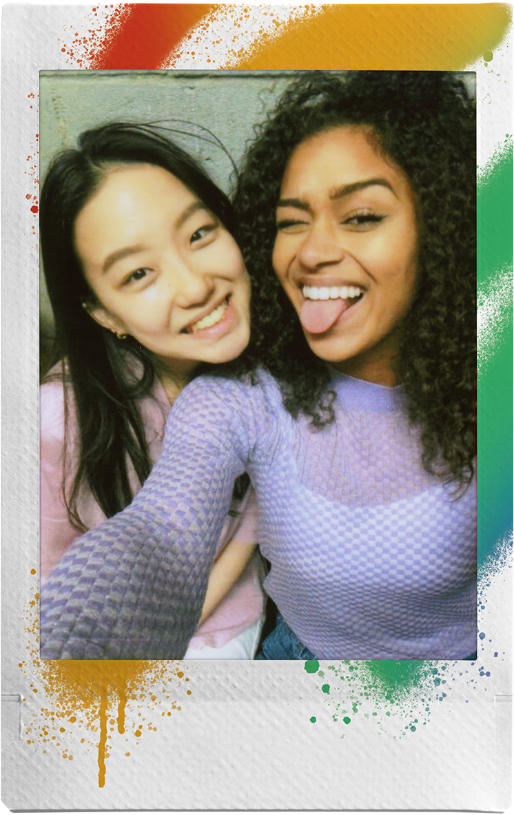 voorbeeldfoto instax mini Spray Art