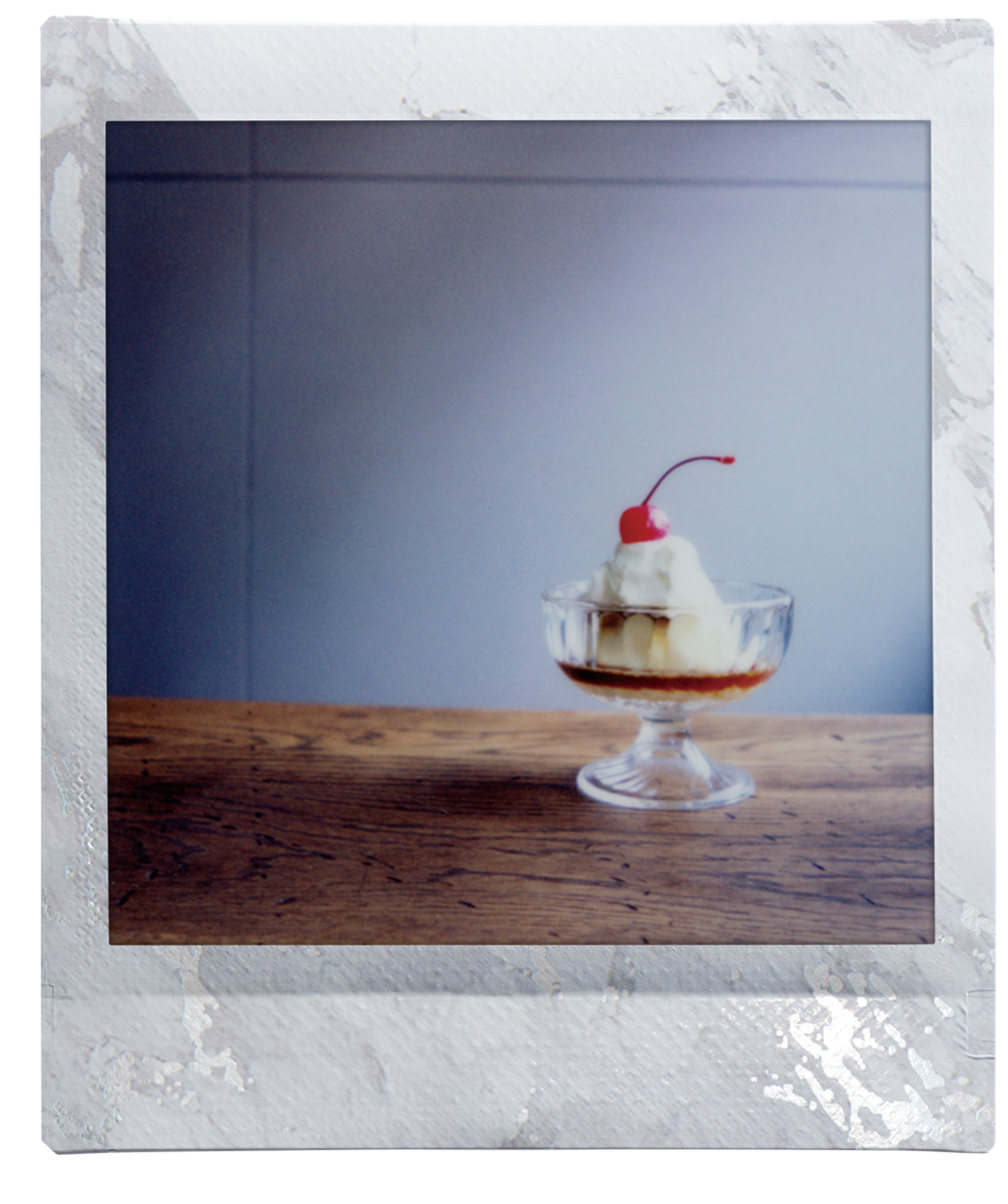 voorbeeld foto instax SQUARE White Marble