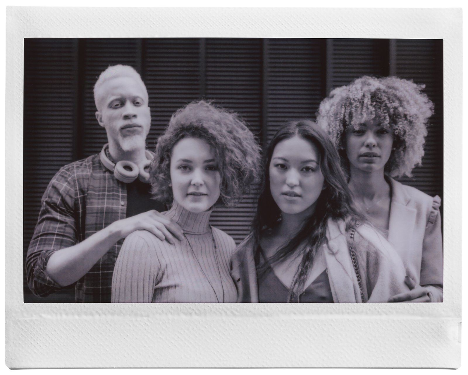 voorbeeldfoto instax WIDE Monochrome