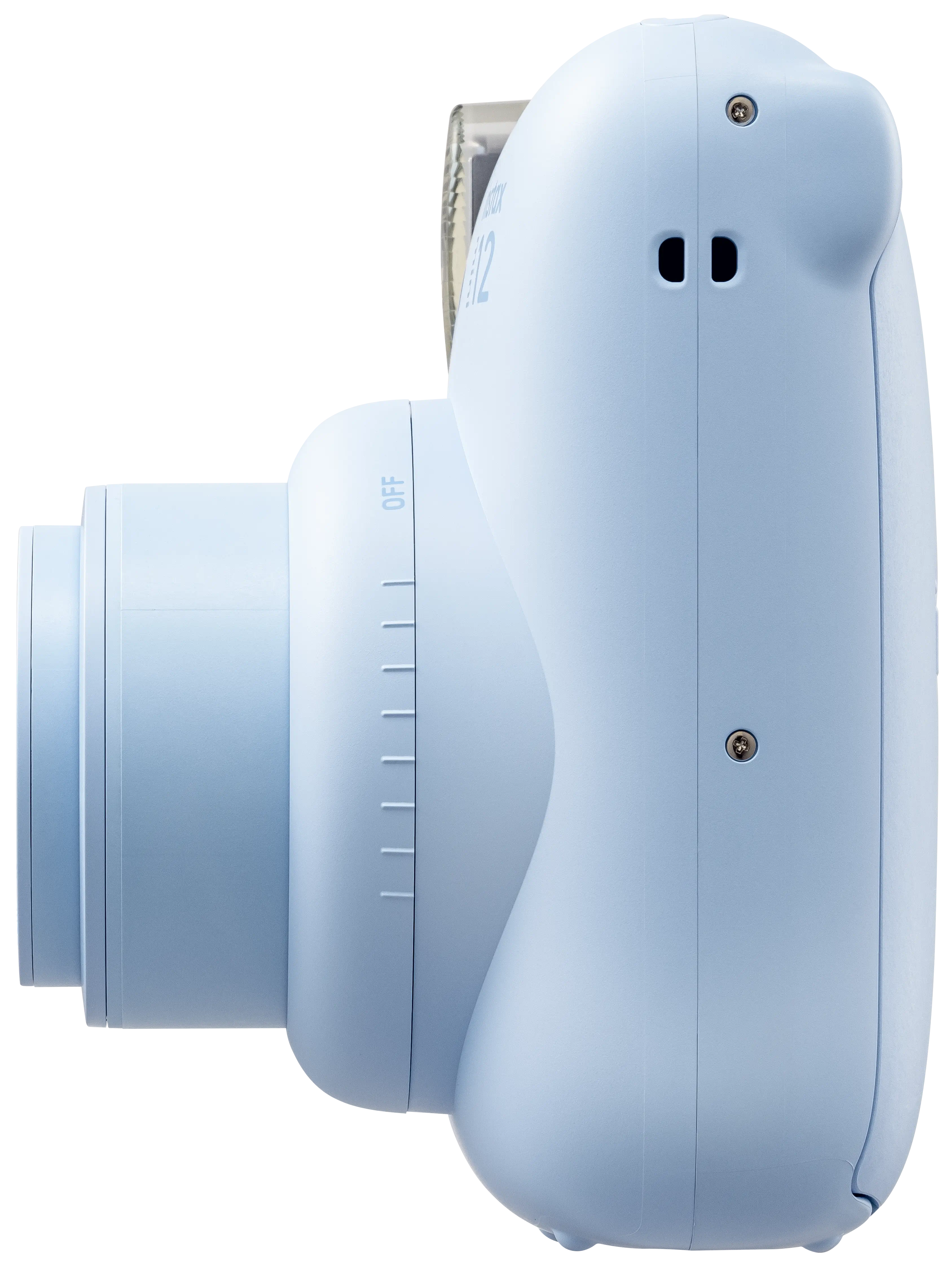 Instax mini 12 pastel blue zijkant