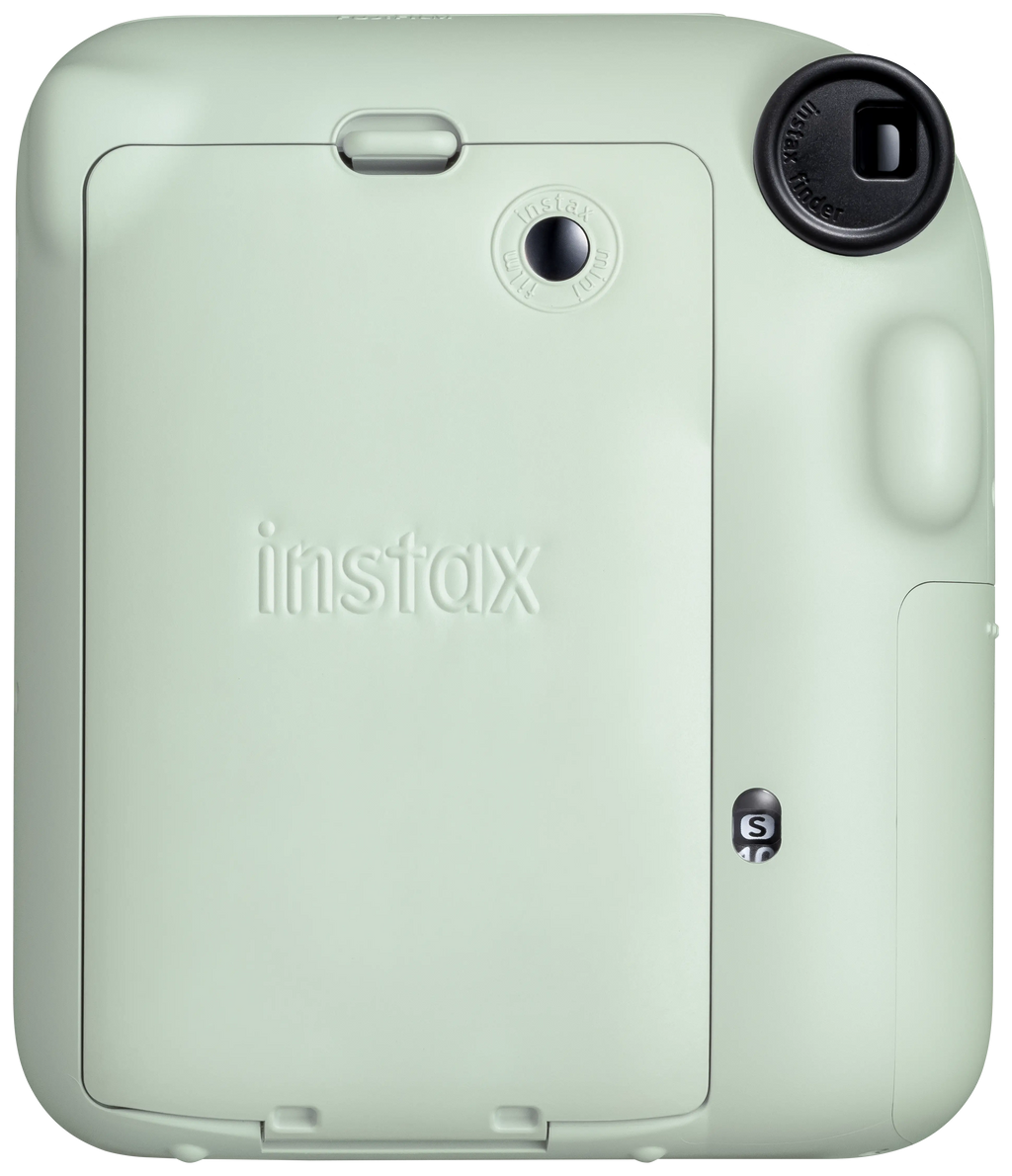 Instax mini 12 mint green achterkant