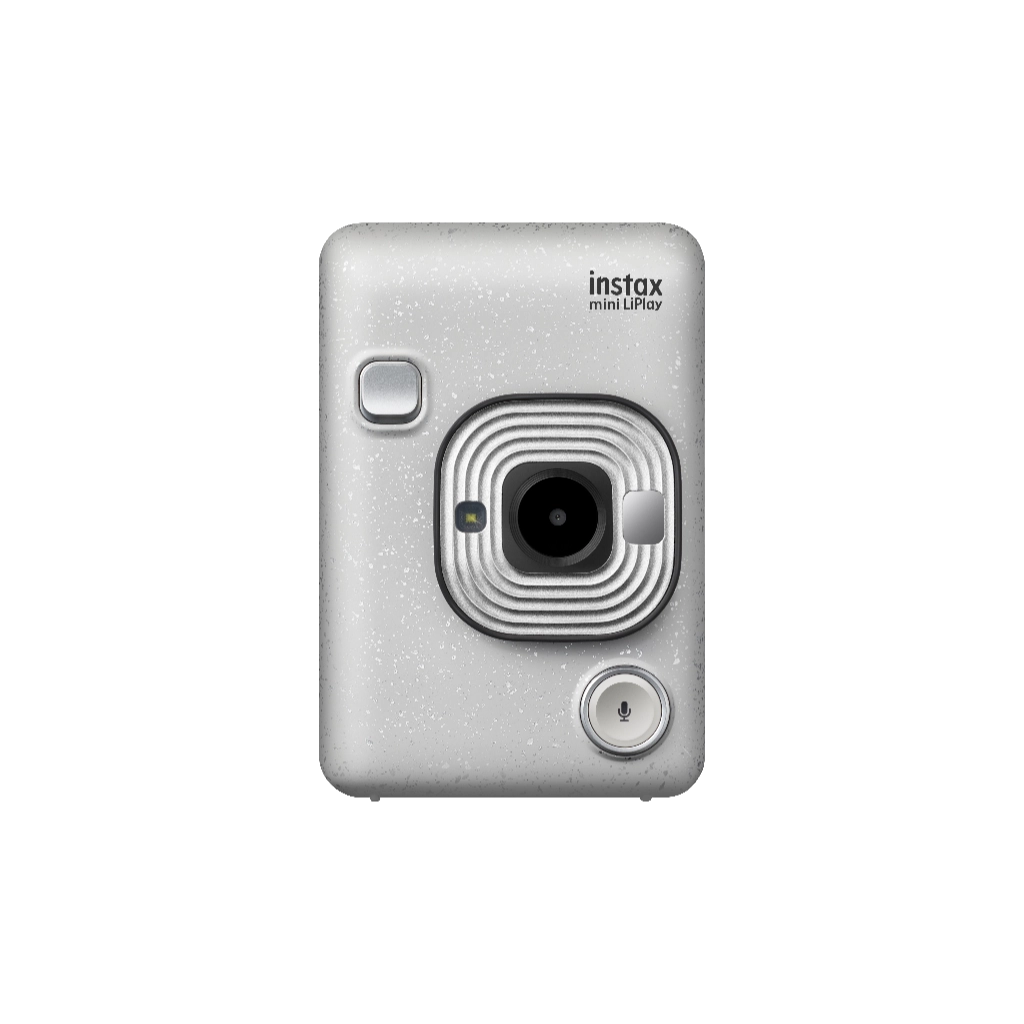 instax mini LiPlay™ Misty White instant camera