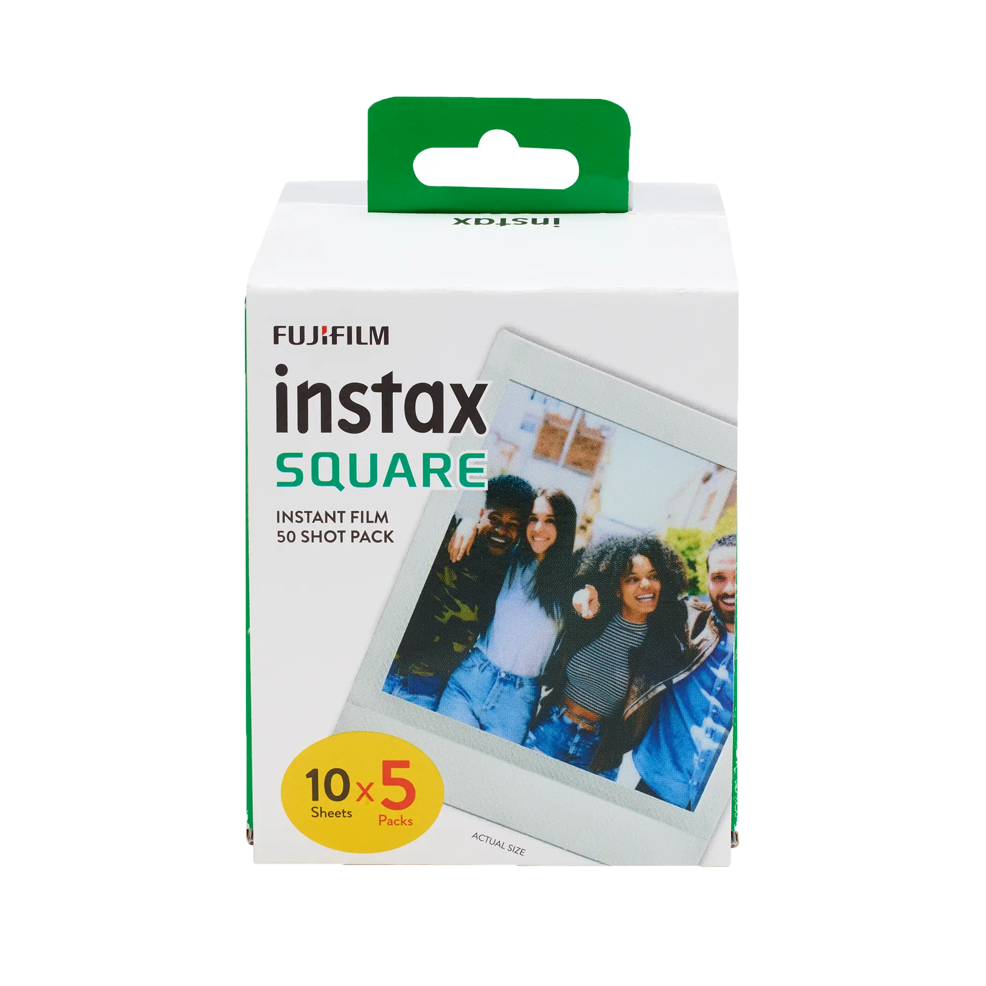 instax™ SQUARE film 5x10 foto's, vooraanzicht verpakking