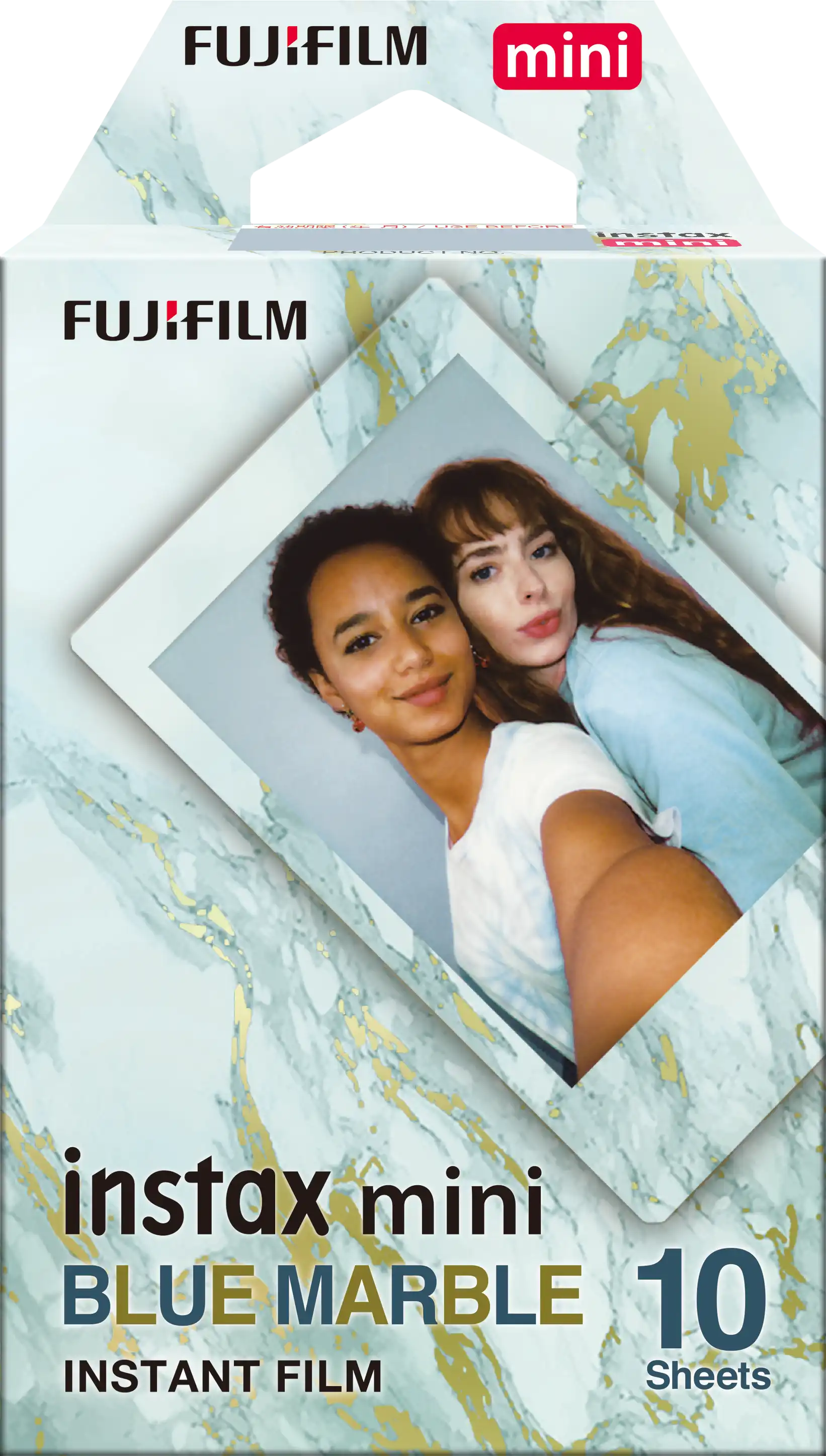 Instax mini film Blue Marble- voorkant