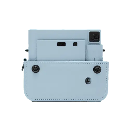 instax SQUARE SQ1 case glacier blueachterkant open