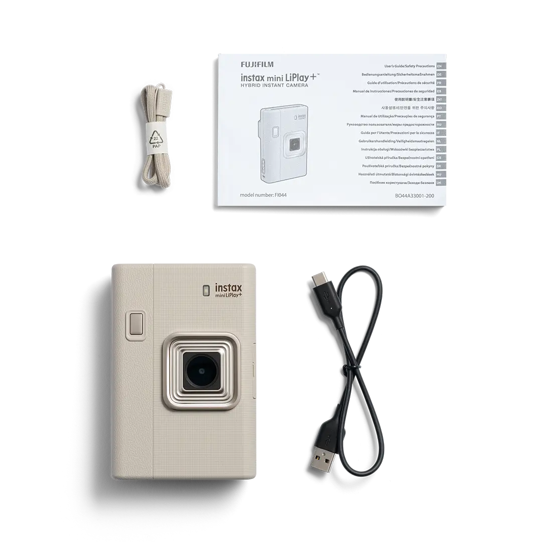 instax mini LiPlay+™ Sand Beige
