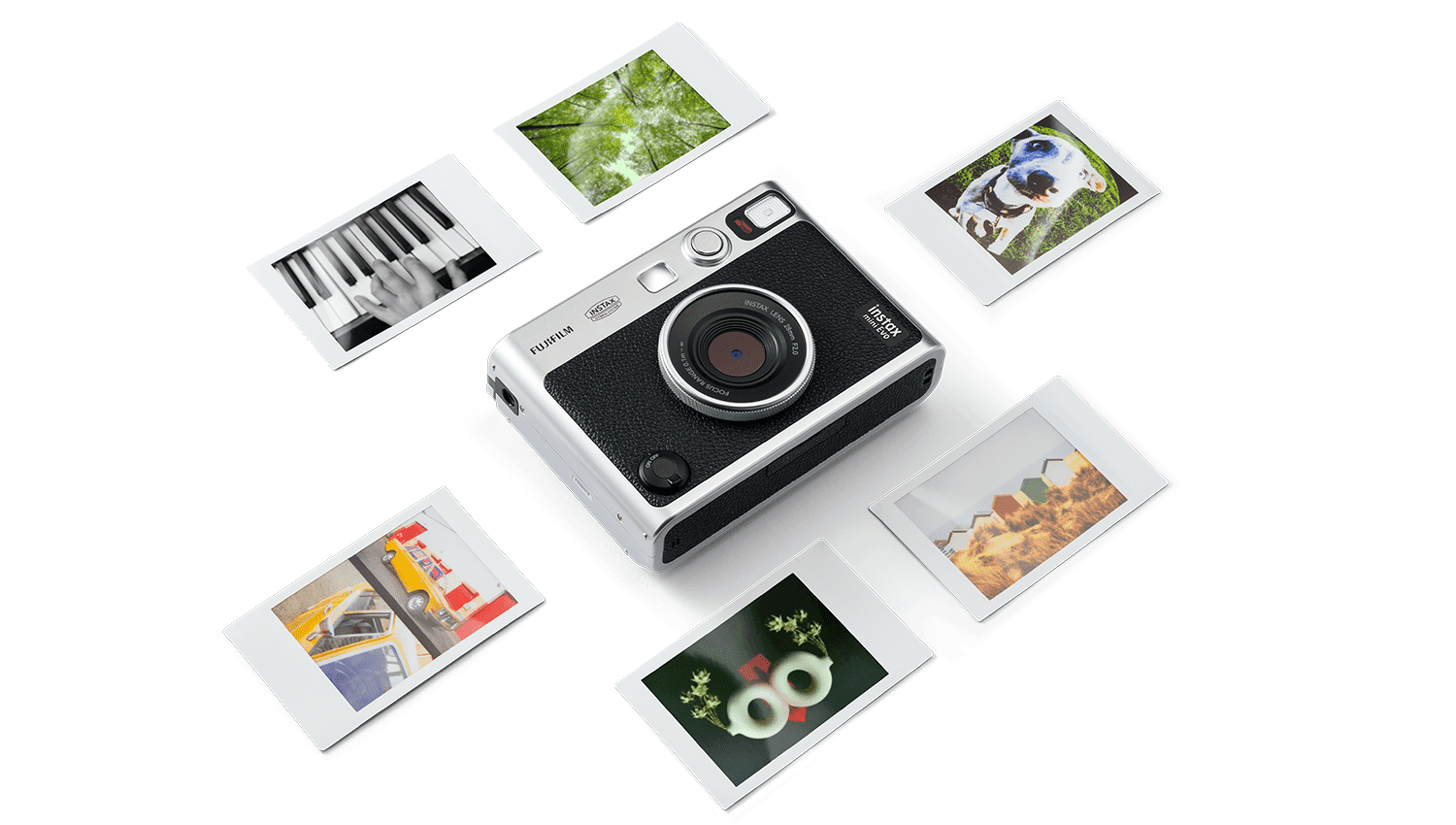 instax mini evo met sample images