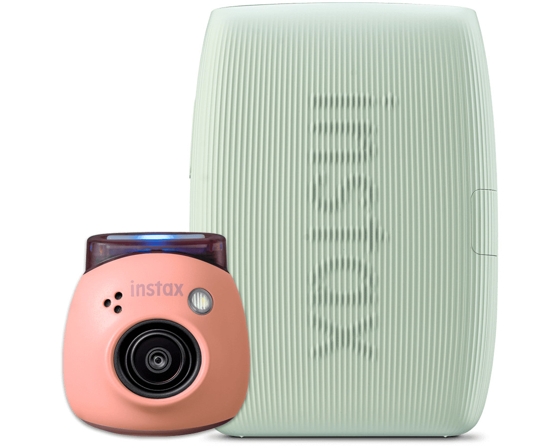 Bundel INSTAX Pal Pink met INSTAX mini Link 3 Sage Green