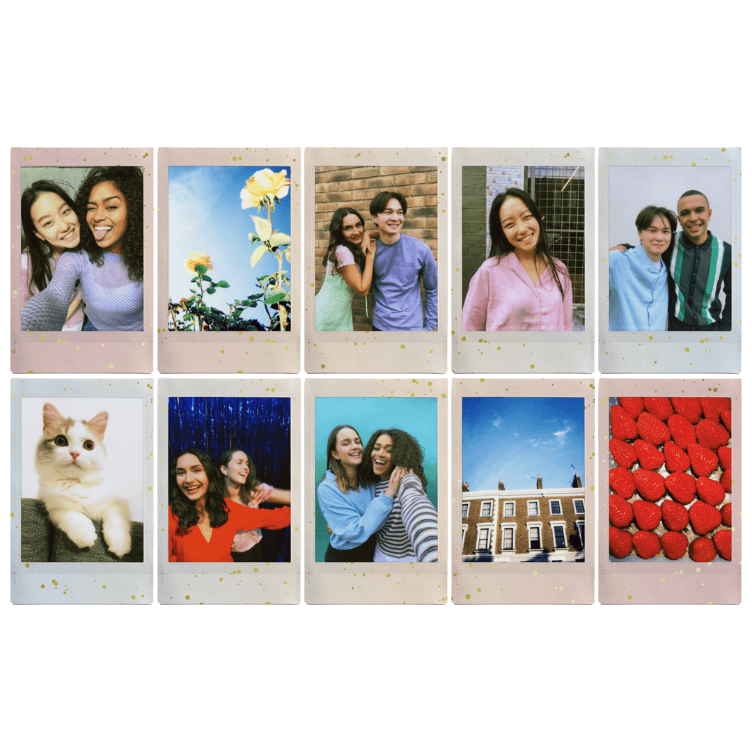 instax™ mini film Soft Glitter