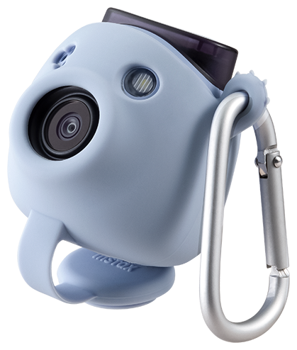 Case instax Pal - lavender blue - zijkant