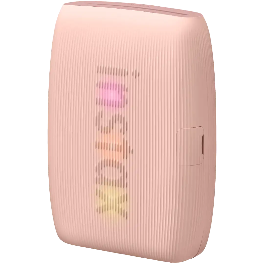 Instax mini link 3™ rose pink - met lampjes aan