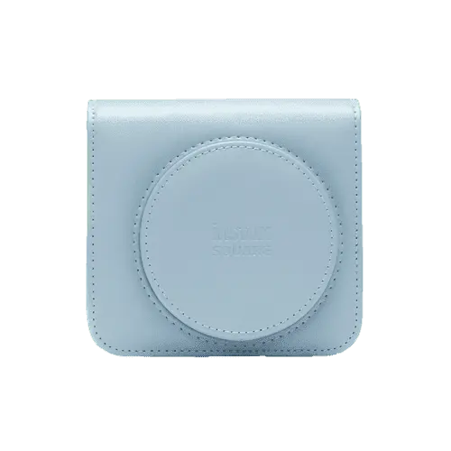 instax SQUARE SQ1 case glacier blue voorkant bovenkant zonder camera