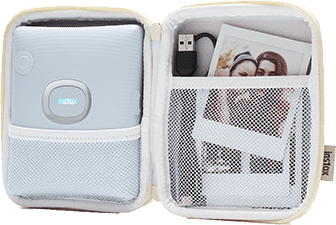 Case instax SQUARE Link Woven Ivory