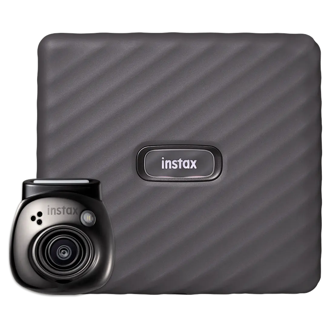 Bundel instax Pal™ Black met instax Link WIDE™ Gray