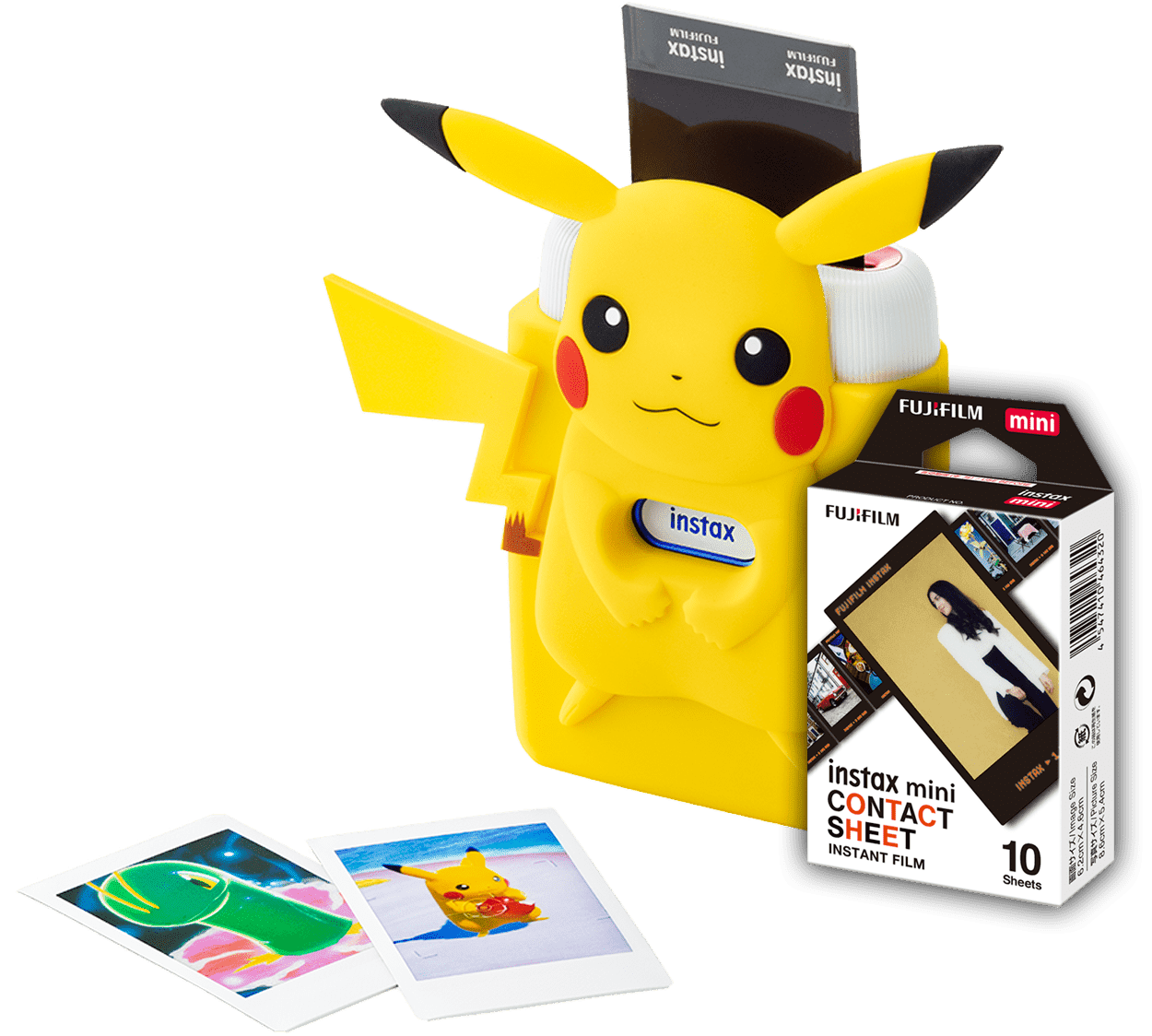 instax mini Link Pikachu Case Bundel
