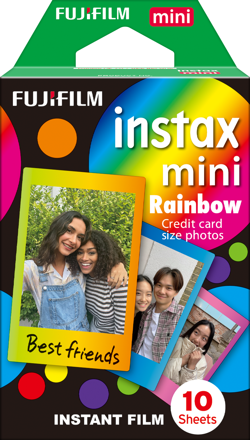 instax mini film rainbow - voorkant
