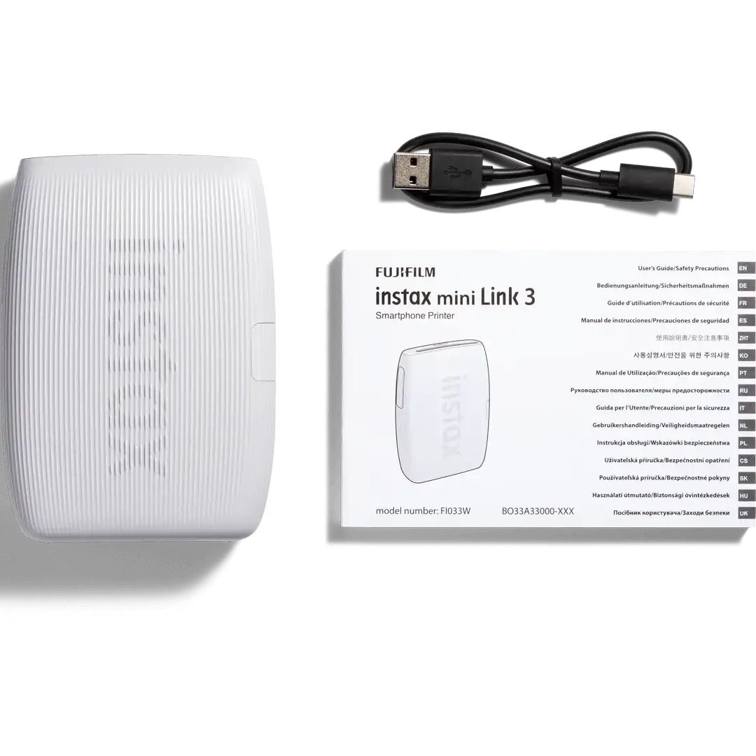 Instax mini link 3™ clay white - inhoud doos