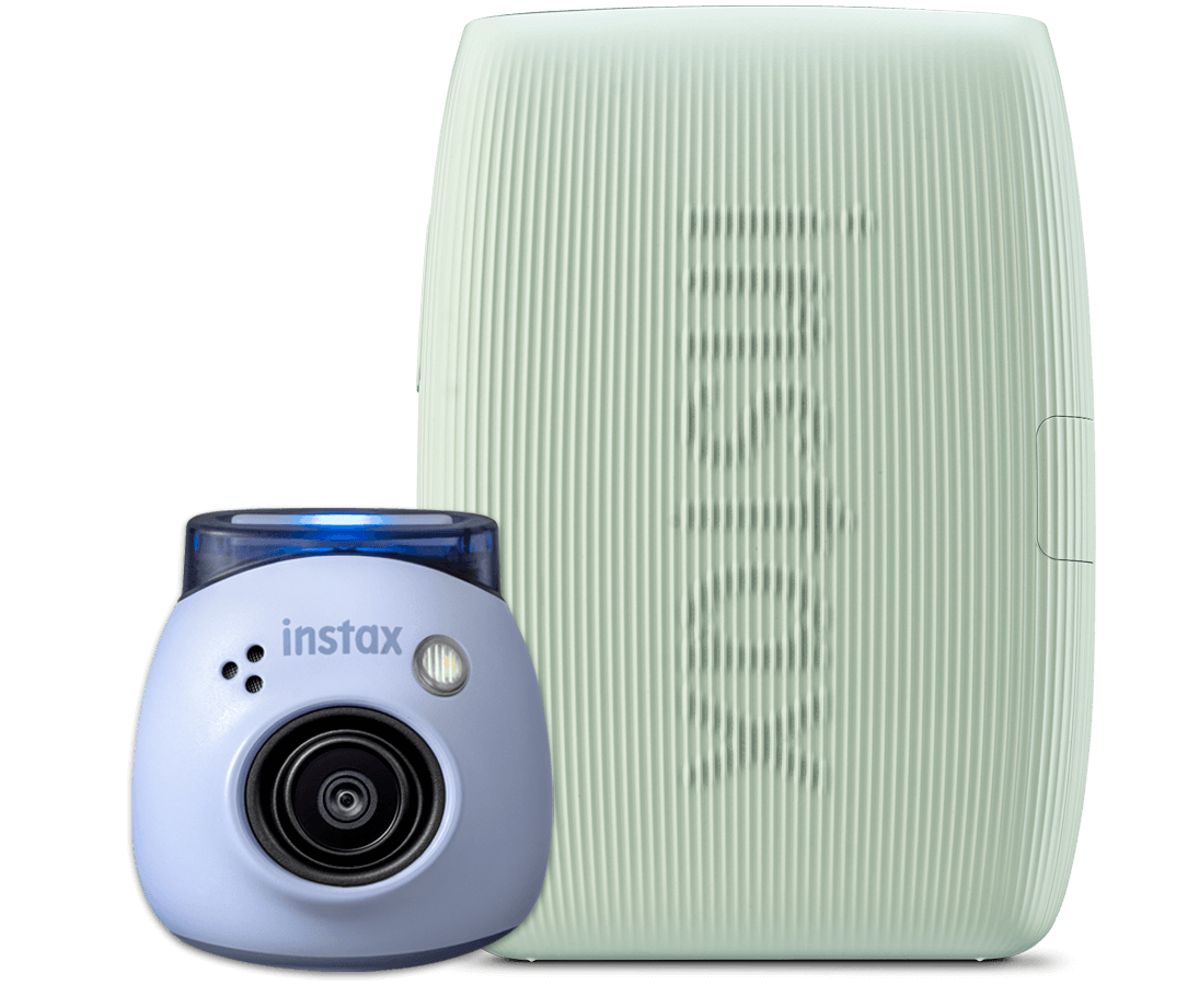 Bundel INSTAX Pal Lavender Blue met INSTAX mini Link 3 Sage Green