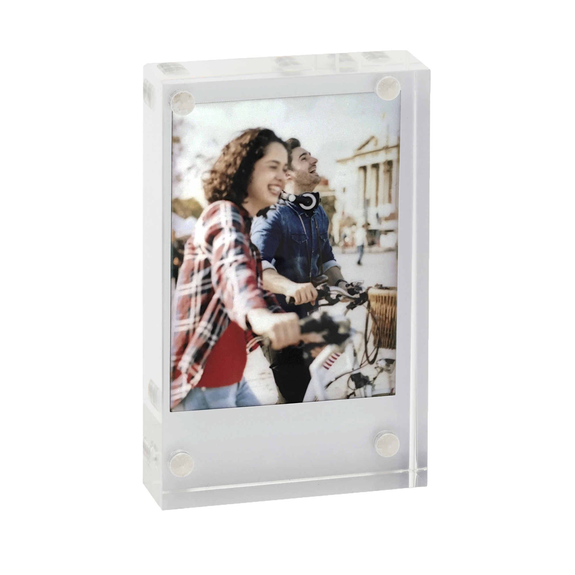 instax mini acryl fotoblok voorkant
