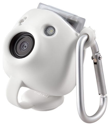 Case instax Pal - milky white - zijkant