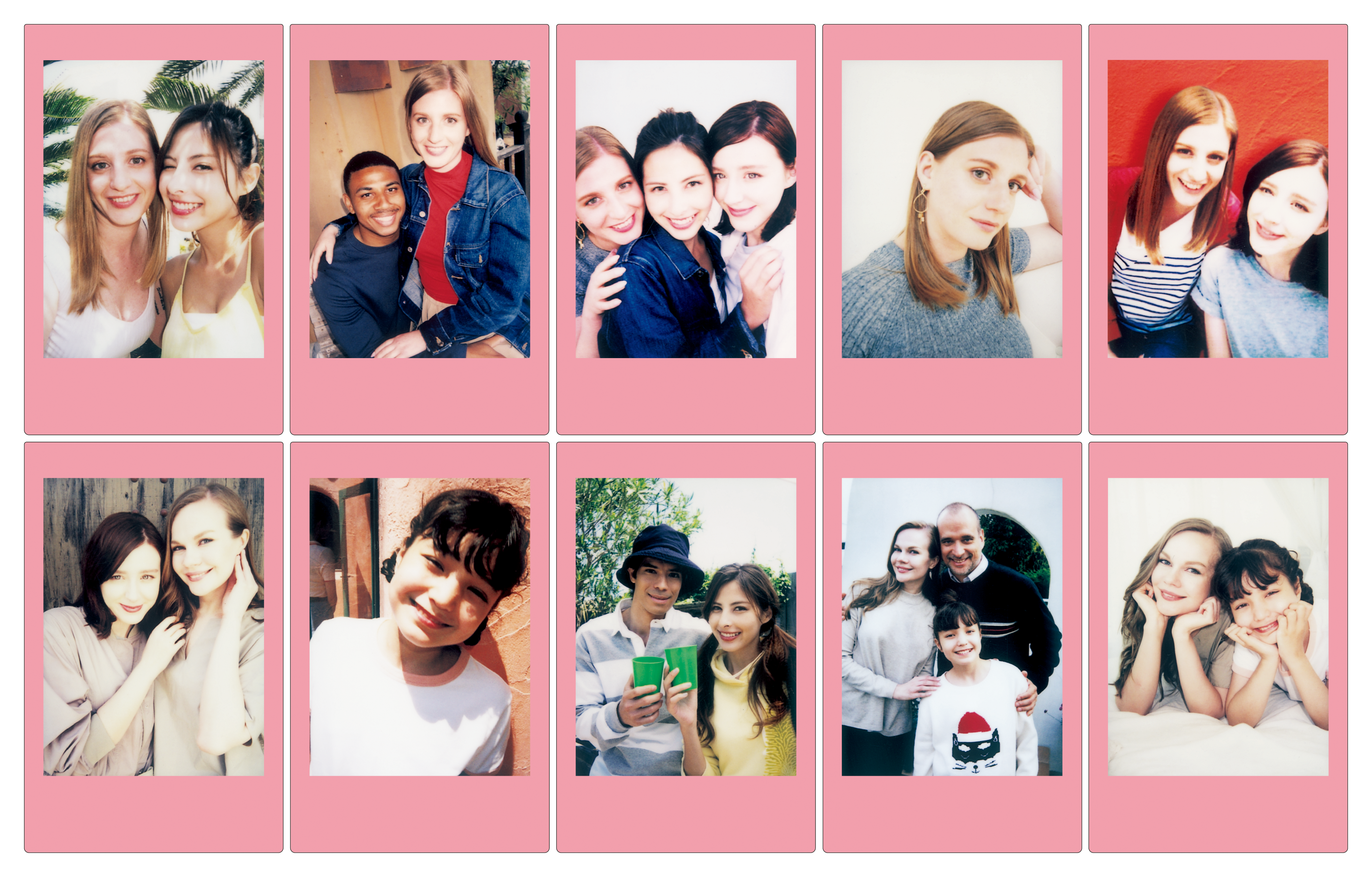instax mini film pink lemonade - voorbeeld