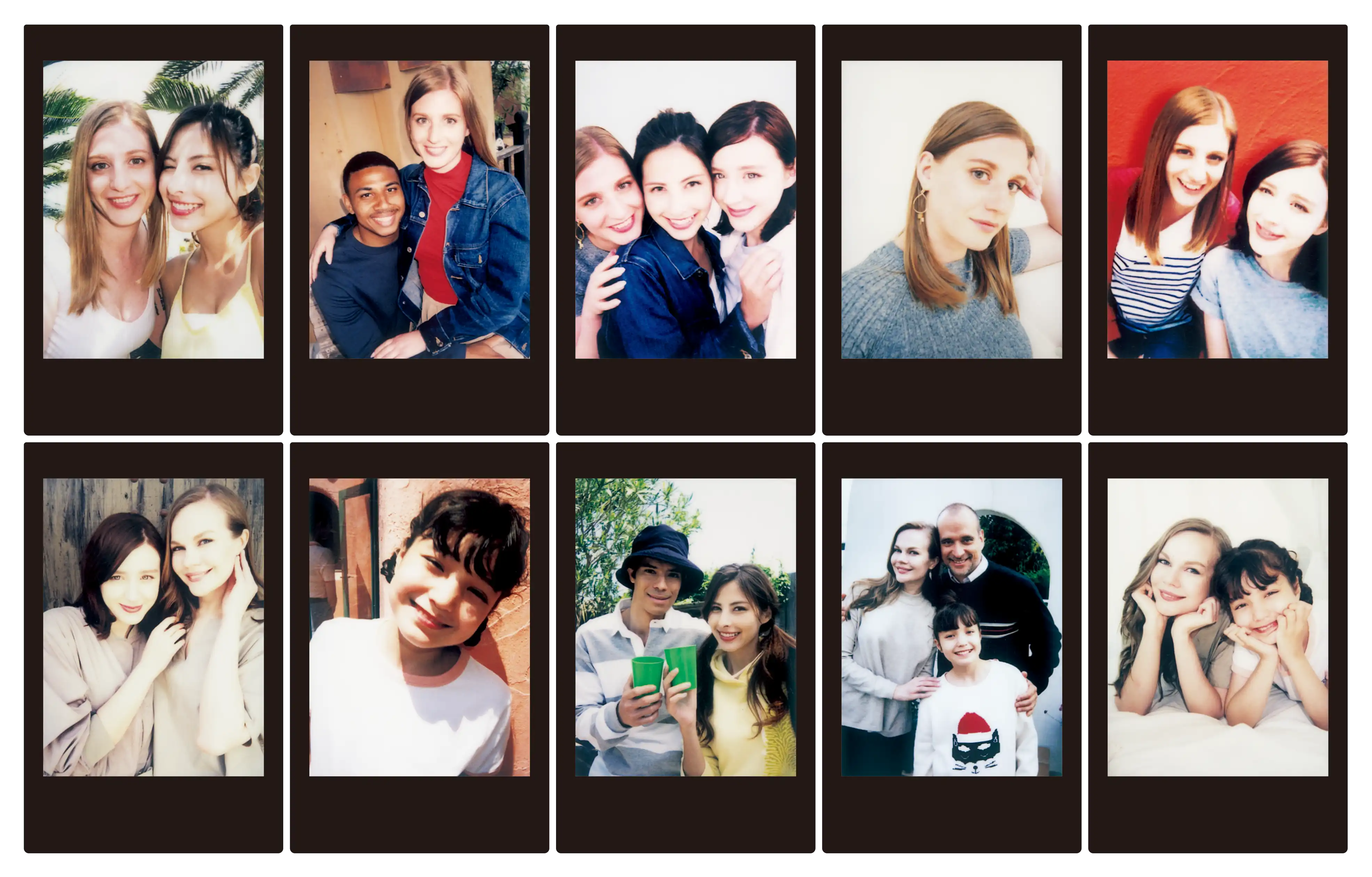 Instax mini film black frame - voorbeeld