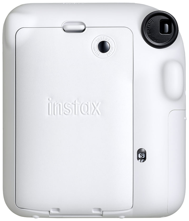 instax mini 12 clay white achterkant