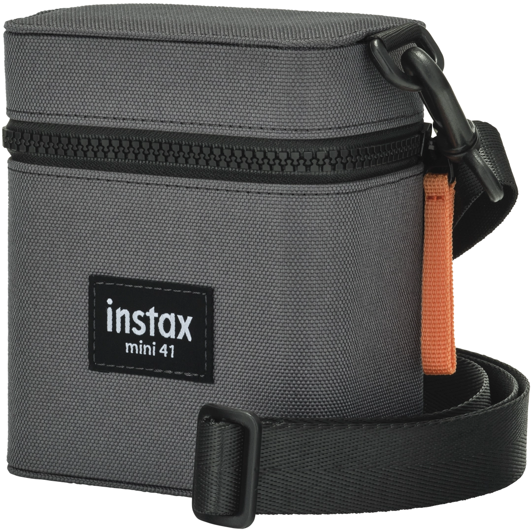 instax mini 41 case voorkant dicht schuin