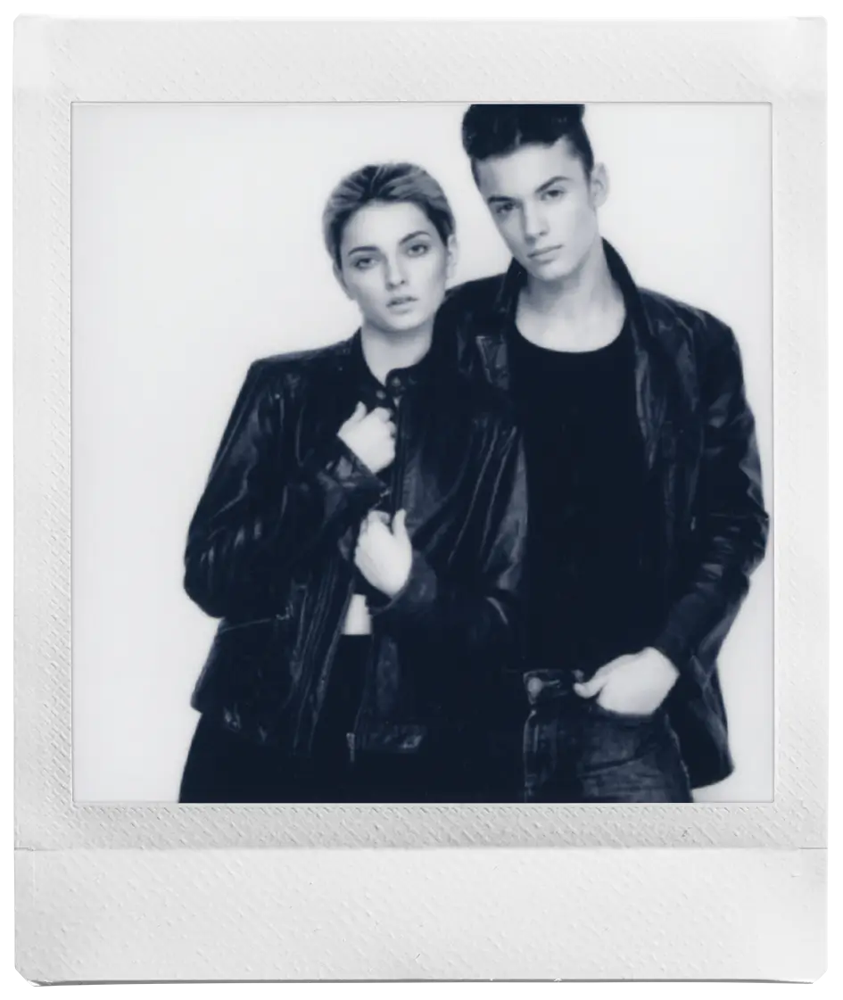 instax SQUARE film monochrome - voorbeelden