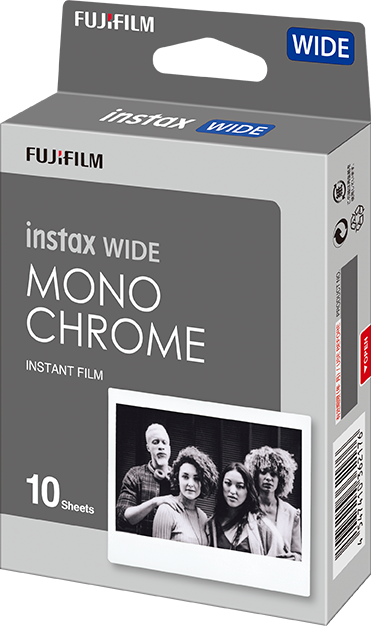 instax WIDE MONOCHROME schuin voorkant