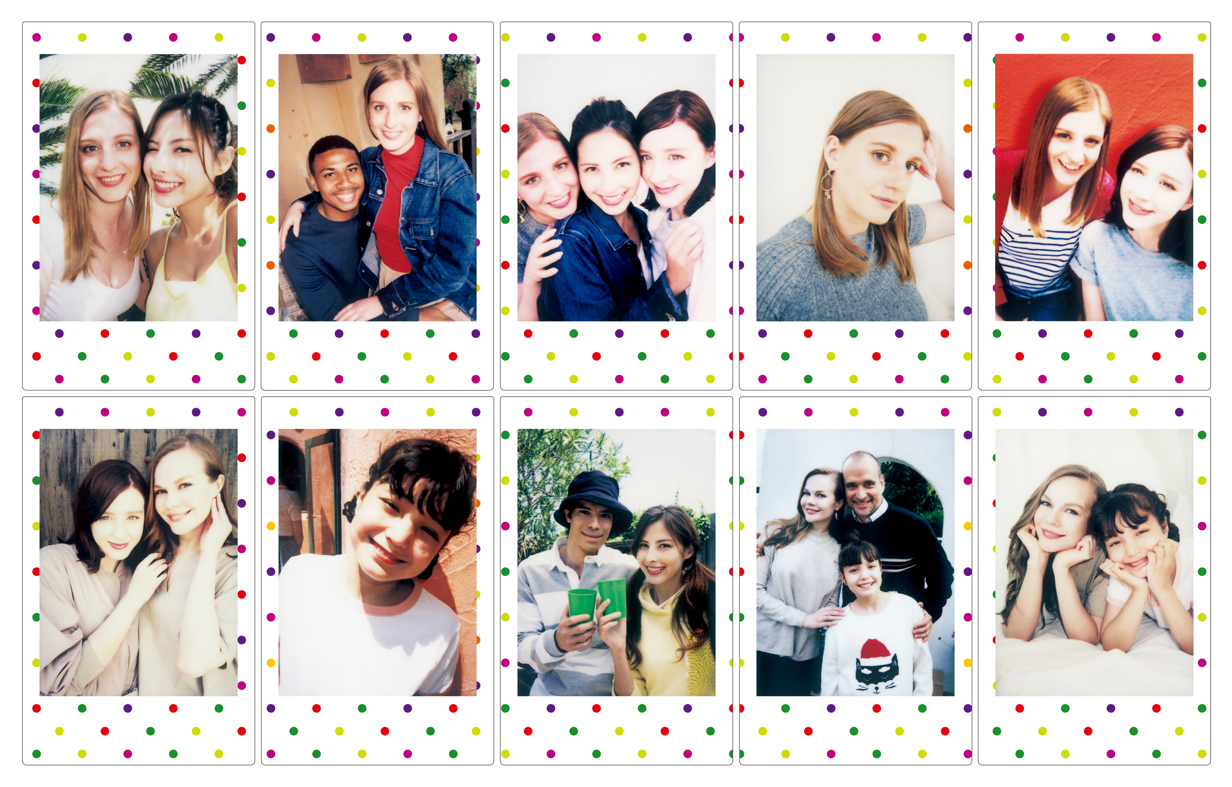 Instax mini film Candy Pop - voorbeeld