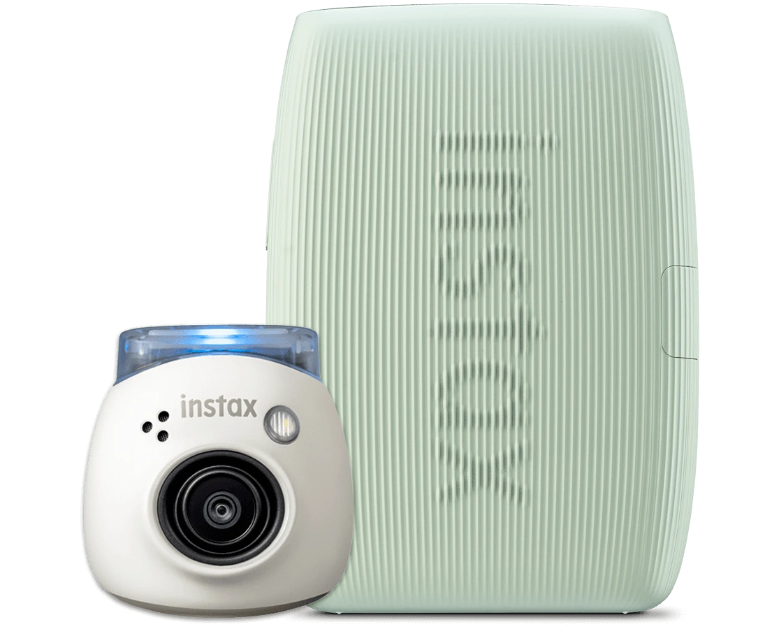 Bundel instax Pal en mini Link 3 Milky White en sage green