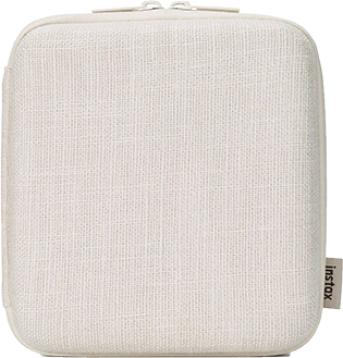 instax Link WIDE case ash white dicht voorkant