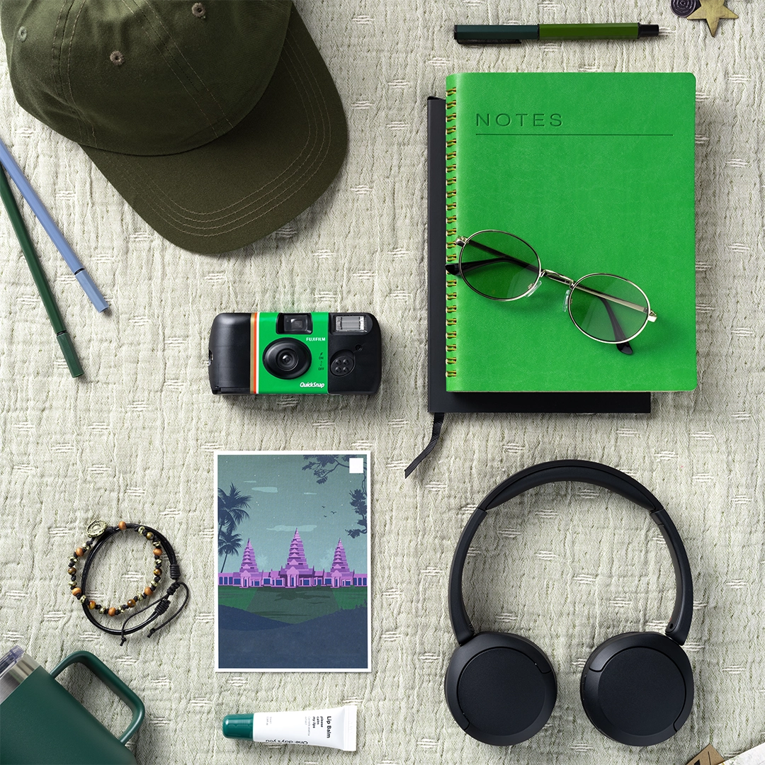 Quicksnap - flatlay