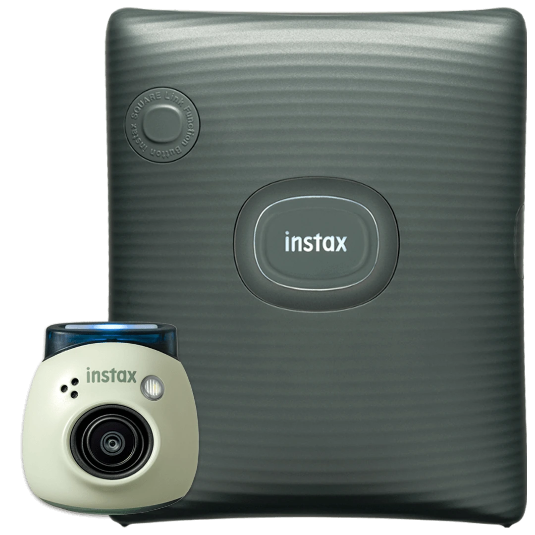 Bundel instax Pal™ Green met instax SQUARE Link™ Green