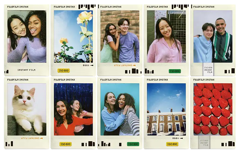Instax mini film Photo Slide - voorbeeld