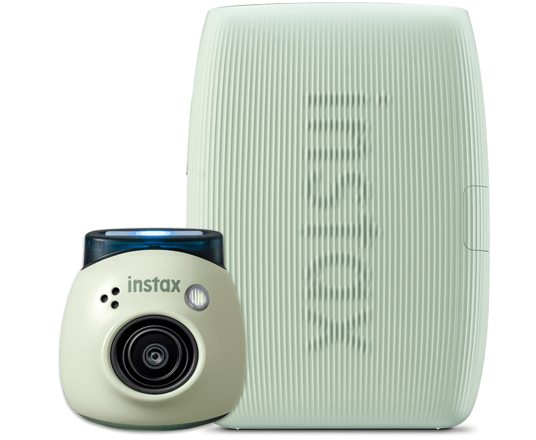 Bundel INSTAX Pal Pistachio Green met INSTAX mini Link 3 Sage Green