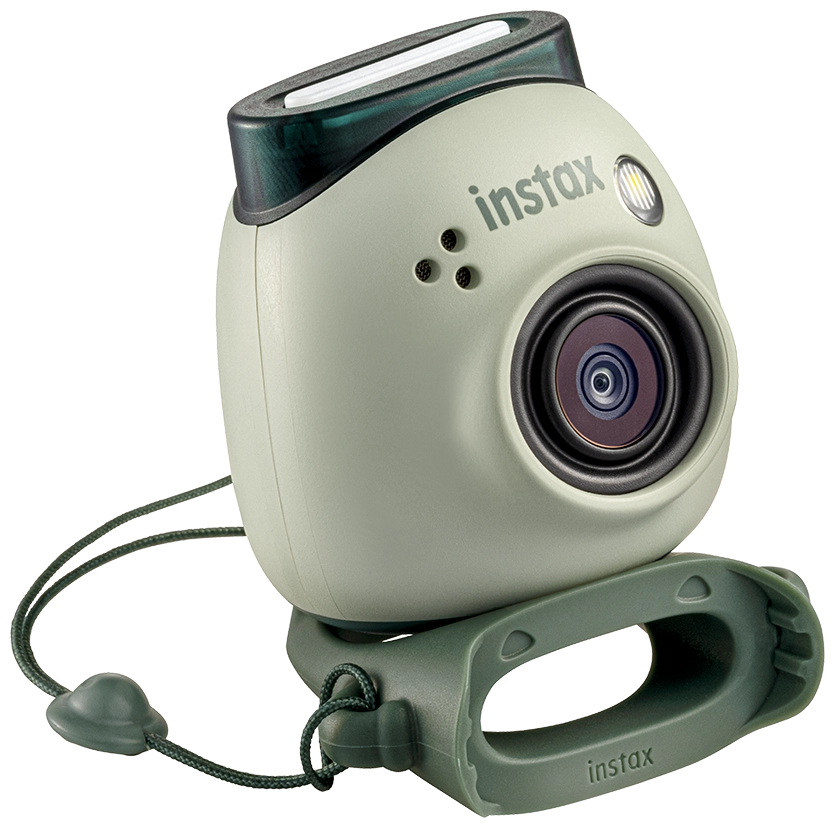 instax Pal Pistachio Green op groothoeklens
